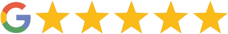 Google Logo 5 Star Rating